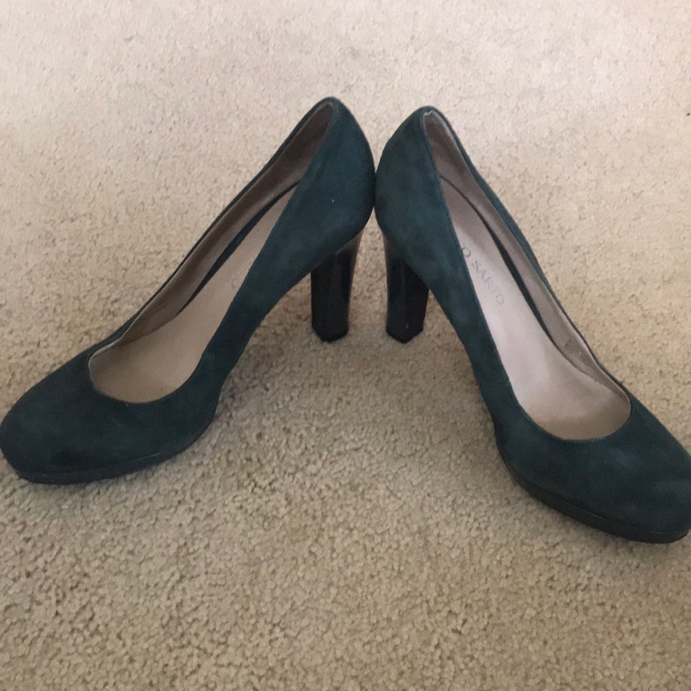 Suede Franco Sarto Heels